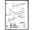 Amana B12C3HES/P9920815R window board & parts list diagram
