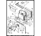 Caloric C92A/P1167502R interior parts diagram