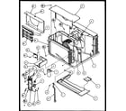 Amana 9C3HES/P1118113R interior parts diagram