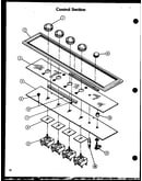 Control section (akm-1/p85549-1s) (akd-1/p85558-1s)