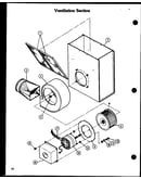 Ventilation section (akd-1/p85558-1s)