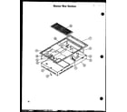Amana CC-1/P27271-1S burner box section (akd-1/p85558-1s) (akm-1/p85558-1s) diagram