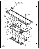 Control section (akd-1b/p85558-2s) (akm-1b/p85549-2s) (akd-1b/p85558-3s) (akm-1b/p85549-3s)