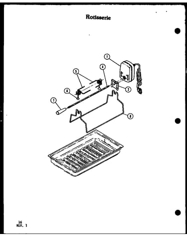 Rotisserie (cc-5/p27271-5s) (cc-10/p72771-10s)