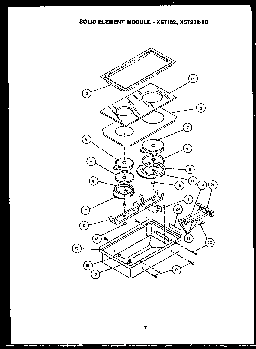 Solid element module - xst102/xst202-2b