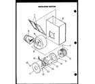 Caloric EDS648 ventilation section diagram