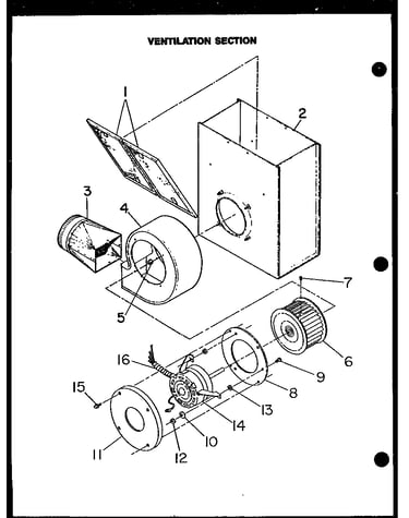 Ventilation section