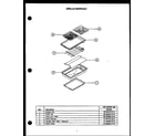 Amana FET290 grille diagram