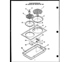 Amana FET270 cooktop module diagram