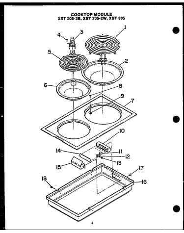 Cooktop module
