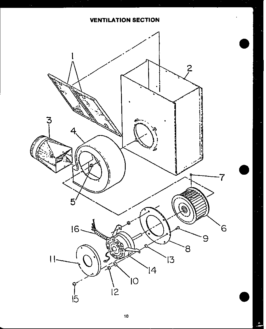 Ventilation section