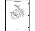 Amana FET270 burner box section (fet290) diagram