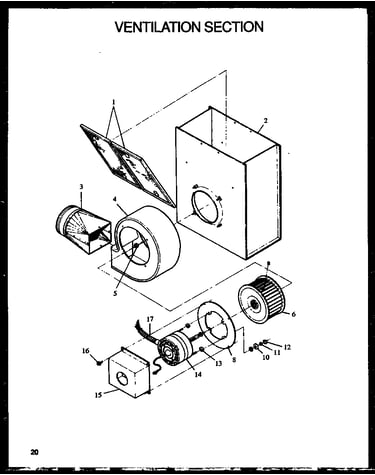 Ventilation section