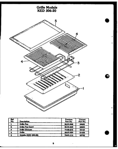 Grille module ked 306-20