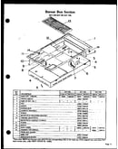 Burner box section (ket590) (ket595) (ket700)