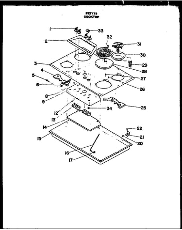 Cooktop/controls