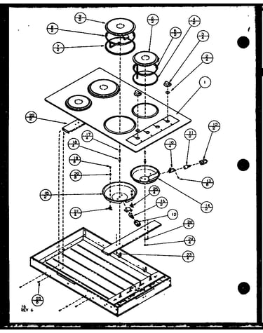 Cooktop image only