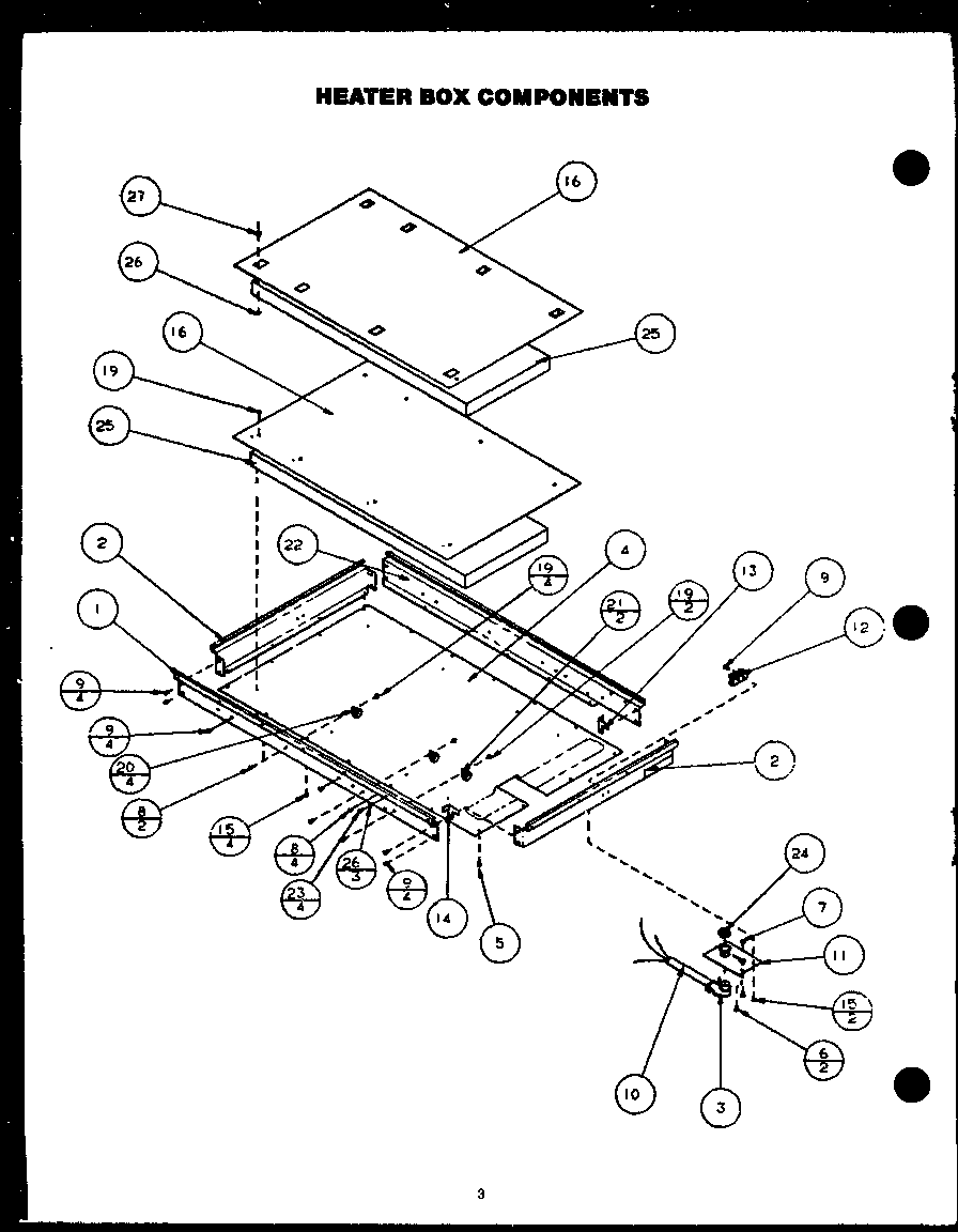 Heater box components