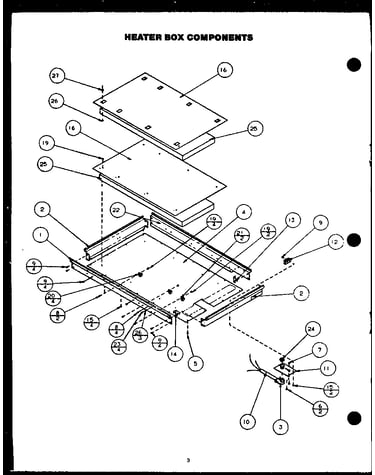 Heater box components