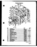 Cabinet section (qdu-966) (qdu-976)