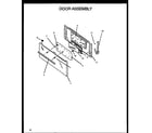 Amana SBC24FX5/P1142295NL door assembly diagram