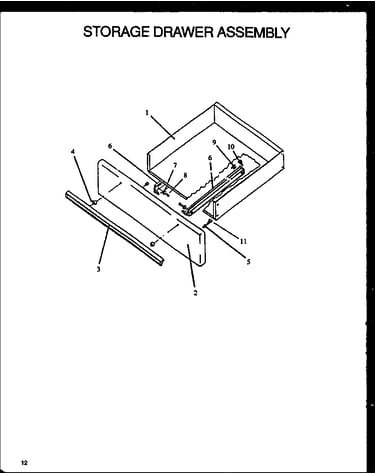 Storage door assembly (sbc24fx5/p1142295nl) (sbc24fxo/p1142411nw)