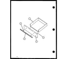 Amana CBE26DBL/P1137947NL drawer diagram