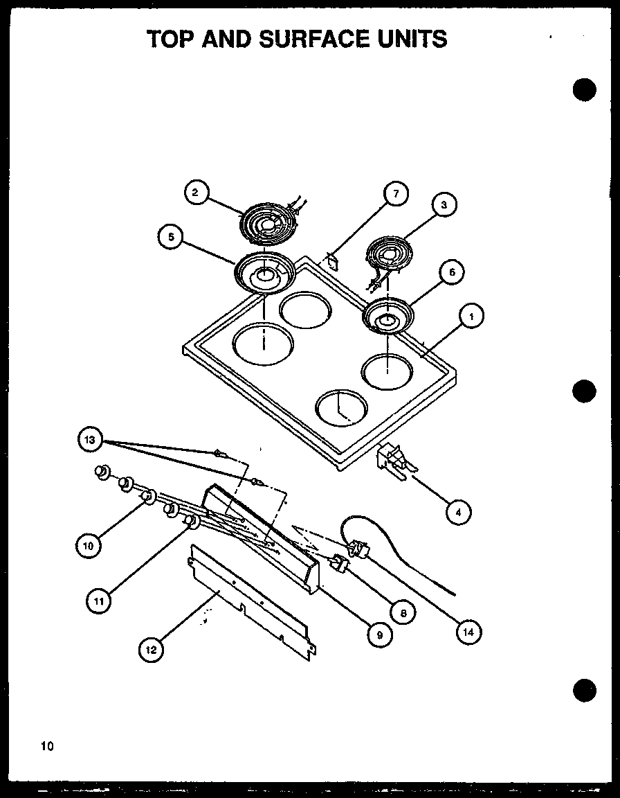Top and surface units