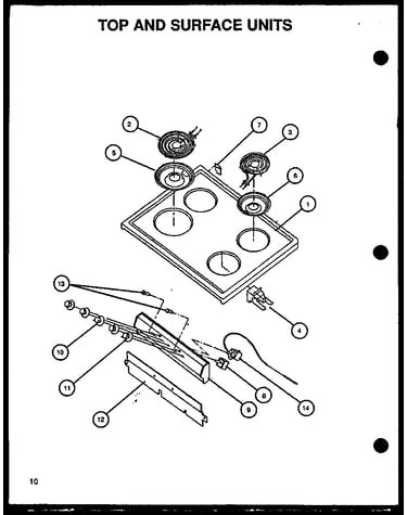 Top and surface units