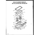 Amana XST209-2W/P1133345NW solid element module diagram