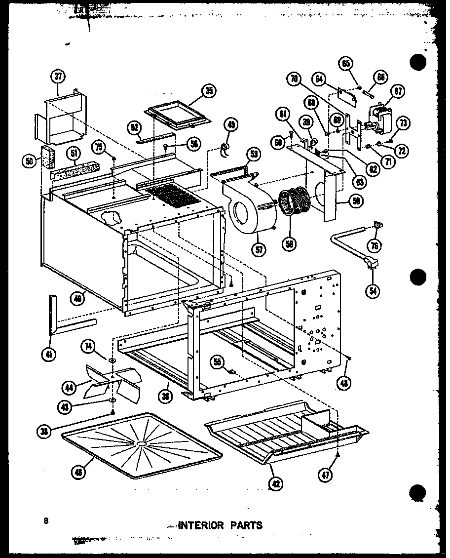 INTERIOR PARTS (RCC-3/P72771-1M) (RCC-3-C/P72771-1MC) (RCC-3-AG/P72771-1MG) (RCC-3-A/P72771-1MA) (RCC-3/P72771-2M) (RCC-3-L1/P72771-2ML) (RCC-3-C1/P72771-2MC) (RCC-3-A1/P72771-2MA) (RCC-3-AG1/P72771-2MG) (RCC-4-C/P72778-1MC) (RCC-4-A/P72778-1MA) (RCC-4/P7