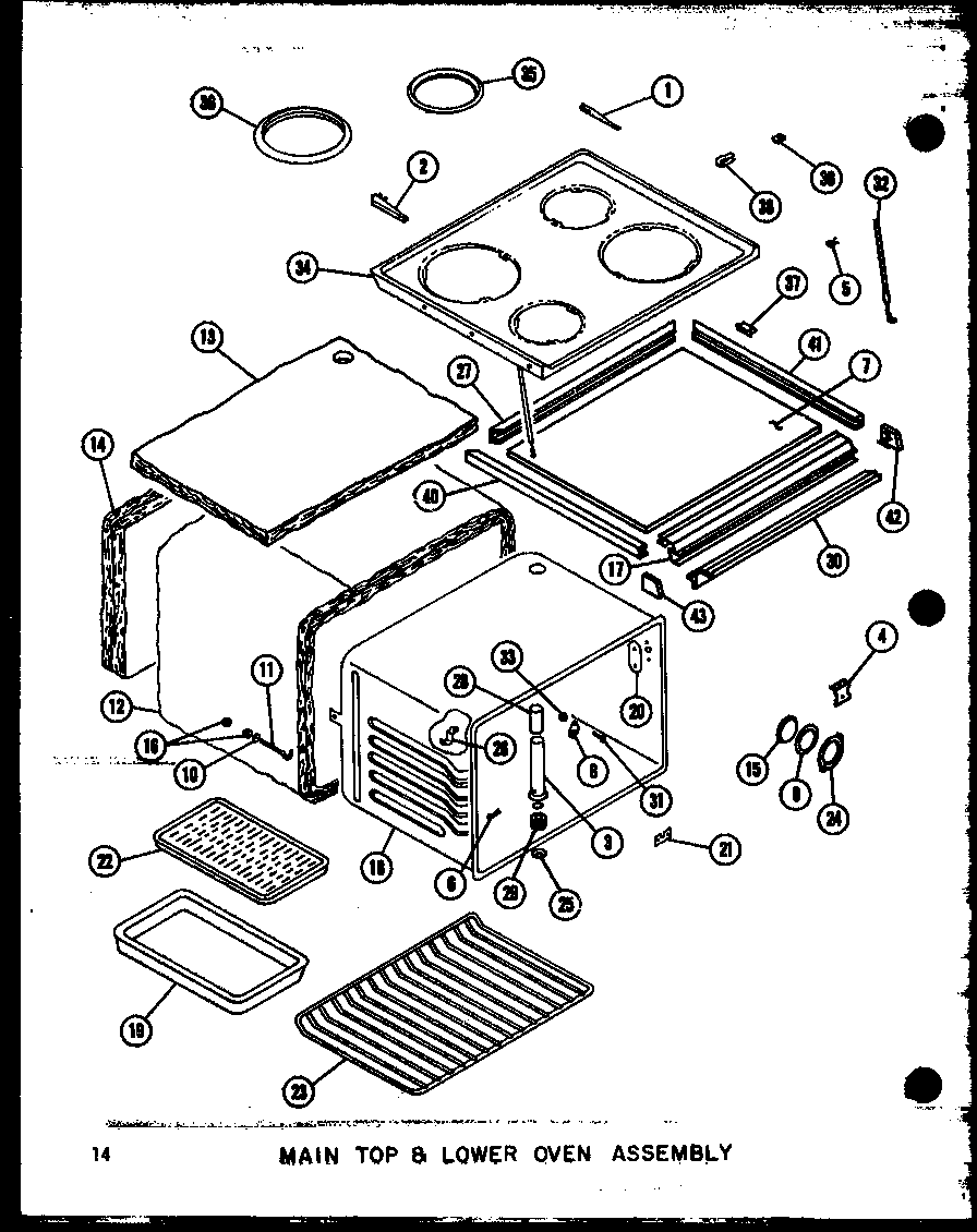 MAIN TOP & LOWER OVEN ASSEMBLY (RCC-3/P72771-1M) (RCC-3-C/P72771-1MC) (RCC-3-AG/P72771-1MG) (RCC-3-A/P72771-1MA) (RCC-3/P72771-2M) (RCC-3-L1/P72771-2ML) (RCC-3-C1/P72771-2MC) (RCC-3-A1/P72771-2MA) (RCC-3-AG1/P72771-2MG) (RCC-4-C/P72778-1MC) (RCC-4-A/P7277