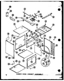 Lower oven cabinet assembly (rcc-3/p72771-1m) (rcc-3-c/p72771-1mc) (rcc-3-ag/p72771-1mg) (rcc-3-a/p72771-1ma) (rcc-3/p72771-2m) (rcc-3-l1/p72771-2ml) (rcc-3-c1/p72771-2mc) (rcc-3-a1/p72771-2ma) (rcc-3-ag1/p72771-2mg) (rcc-4-c/p72778-1mc) (rcc-4-a/p72778-1