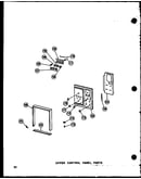 Upper control panel parts (rcc-3/p72771-1m) (rcc-3-c/p72771-1mc) (rcc-3-ag/p72771-1mg) (rcc-3-a/p72771-1ma) (rcc-3/p72771-2m) (rcc-3-l1/p72771-2ml) (rcc-3-c1/p72771-2mc) (rcc-3-a1/p72771-2ma) (rcc-3-ag1/p72771-2mg) (rcc-4-c/p72778-1mc) (rcc-4-a/p72778-1ma