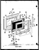Door parts (rcc-3-c1/p73408-1mc) (rcc-3/p73408-1m) (rcc-3-a1/p73408-1ma) (rcc-3-ag1/p73408-1mg) (rcc-3-l1/p73408-1ml) (rcc-4-c1/p73409-1m) (rcc-4-ag1/p73409-1m) (rcc-4/p73409-1m) (rcc-4-a1/p73409-1m) (rcc-4-l1/p73409-1m)
