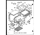 Amana RCC-4-A1/P73409-1M main top & lower oven assembly (rcc-3-c1/p73408-1mc) (rcc-3/p73408-1m) (rcc-3-a1/p73408-1ma) (rcc-3-ag1/p73408-1mg) (rcc-3-l1/p73408-1ml) (rcc-4-c1/p73409-1m) (rcc-4-ag1/p73409-1m) (rcc-4/p73409-1m) (rcc-4-a1/p73409-1m) (rcc-4-l1/p73409-1m) diagram