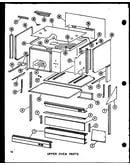 Upper oven parts (rcc-3-c1/p73408-1mc) (rcc-3/p73408-1m) (rcc-3-a1/p73408-1ma) (rcc-3-ag1/p73408-1mg) (rcc-3-l1/p73408-1ml) (rcc-4-c1/p73409-1m) (rcc-4-ag1/p73409-1m) (rcc-4/p73409-1m) (rcc-4-a1/p73409-1m) (rcc-4-l1/p73409-1m)