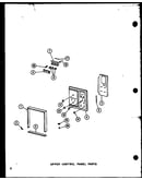 Upper control panel parts (rcc-3-c1/p73408-1mc) (rcc-3/p73408-1m) (rcc-3-a1/p73408-1ma) (rcc-3-ag1/p73408-1mg) (rcc-3-l1/p73408-1ml) (rcc-4-c1/p73409-1m) (rcc-4-ag1/p73409-1m) (rcc-4/p73409-1m) (rcc-4-a1/p73409-1m) (rcc-4-l1/p73409-1m)