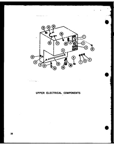 Upper electrical components (rcc-3-c1/p73408-1mc) (rcc-3/p73408-1m) (rcc-3-a1/p73408-1ma) (rcc-3-ag1/p73408-1mg) (rcc-3-l1/p73408-1ml) (rcc-4-c1/p73409-1m) (rcc-4-ag1/p73409-1m) (rcc-4/p73409-1m) (rcc-4-a1/p73409-1m) (rcc-4-l1/p73409-1m)