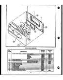 Oven door assembly w/window (eha312) (eha314) (eja312) (eja314) (eha394) (eja394)