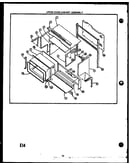 Upper oven cabinet assembly (eha394) (eja394) (eha395) (eja395) (eja397)