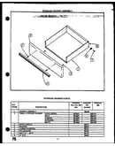 Storage drawer assembly (eha312) (eha335) (eja312) (eja335) (eha394) (eja394) (eha315) (eja315) (eha395) (eja395) (eha353) (eha214) (eja214)