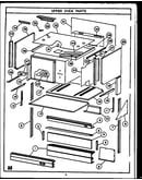 Upper oven parts (evp394) (evp399)