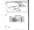 Caloric HCL305 rotisserie parts (kit kes-2) (evp394) (evp399) diagram