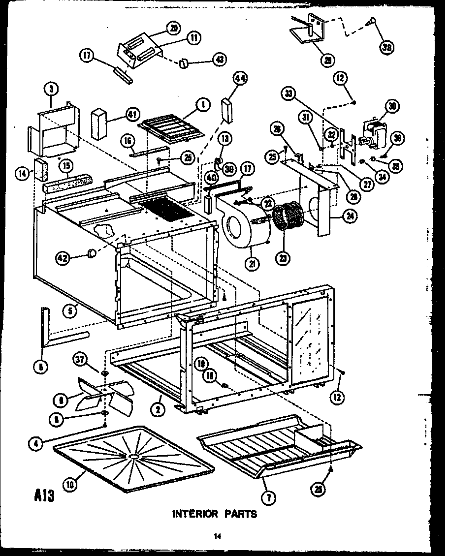Interior parts (evp394) (evp399)