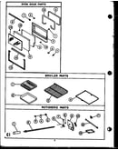 Oven door parts (rvp397) (rvp399)