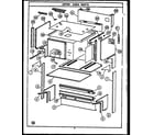 Caloric RVP397 upper oven parts (rvp397) (rvp399) diagram