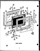 Door parts (rvp397) (rvp399)