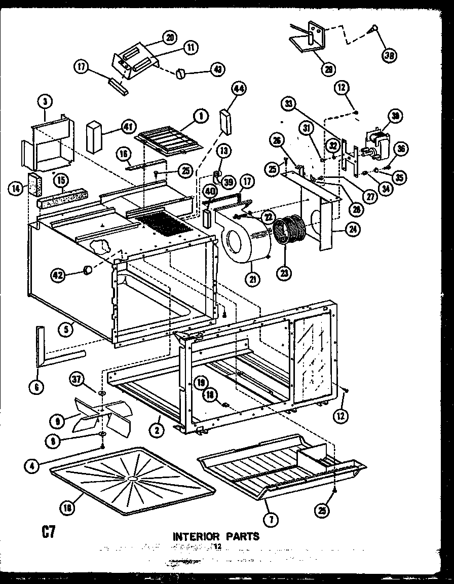 INTERIOR PARTS (RVP397) (RVP399)