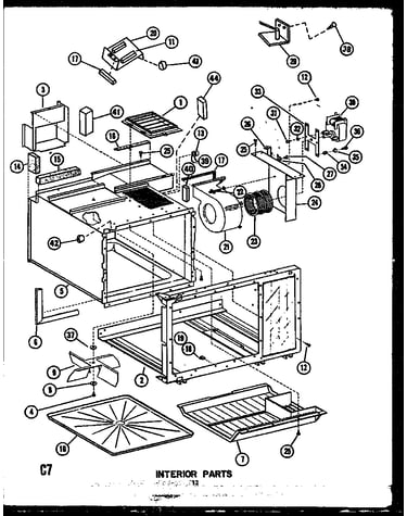 Interior parts (rvp397) (rvp399)
